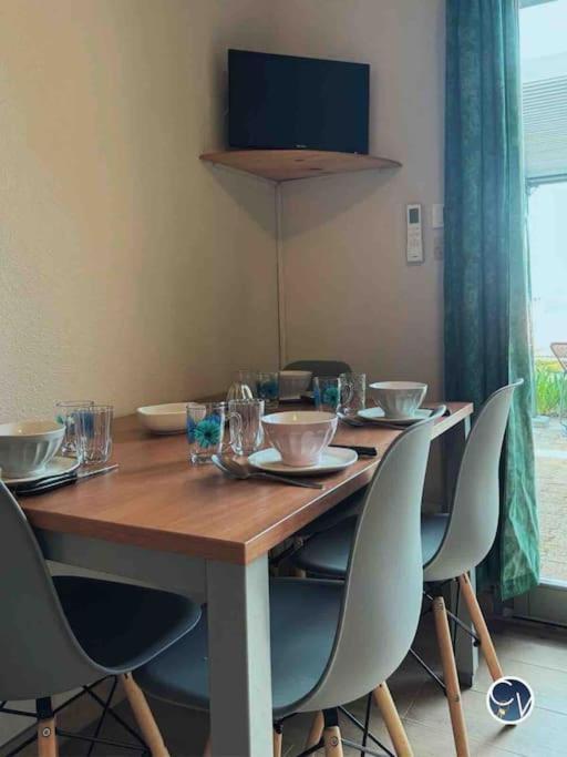 St-Germain - Les Terrasses De L'Ardeche - Piscine Apartment Салава Екстериор снимка