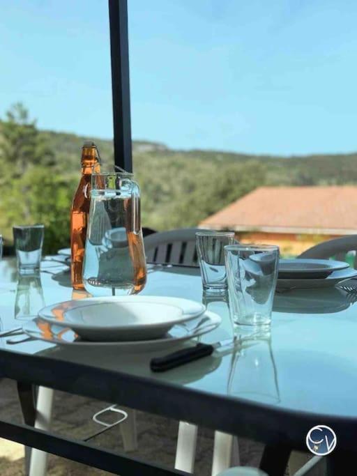 St-Germain - Les Terrasses De L'Ardeche - Piscine Apartment Салава Екстериор снимка