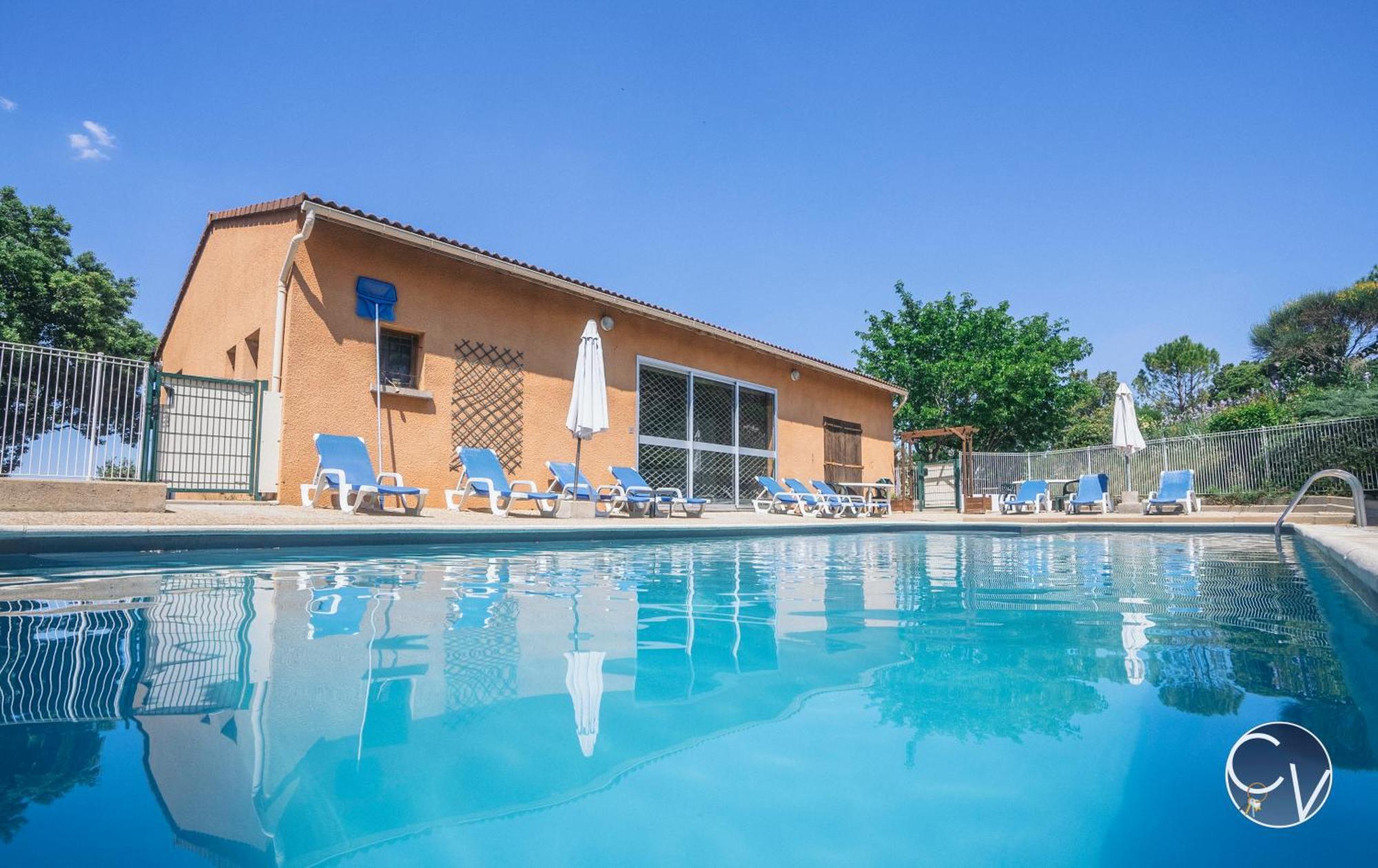 St-Germain - Les Terrasses De L'Ardeche - Piscine Apartment Салава Екстериор снимка
