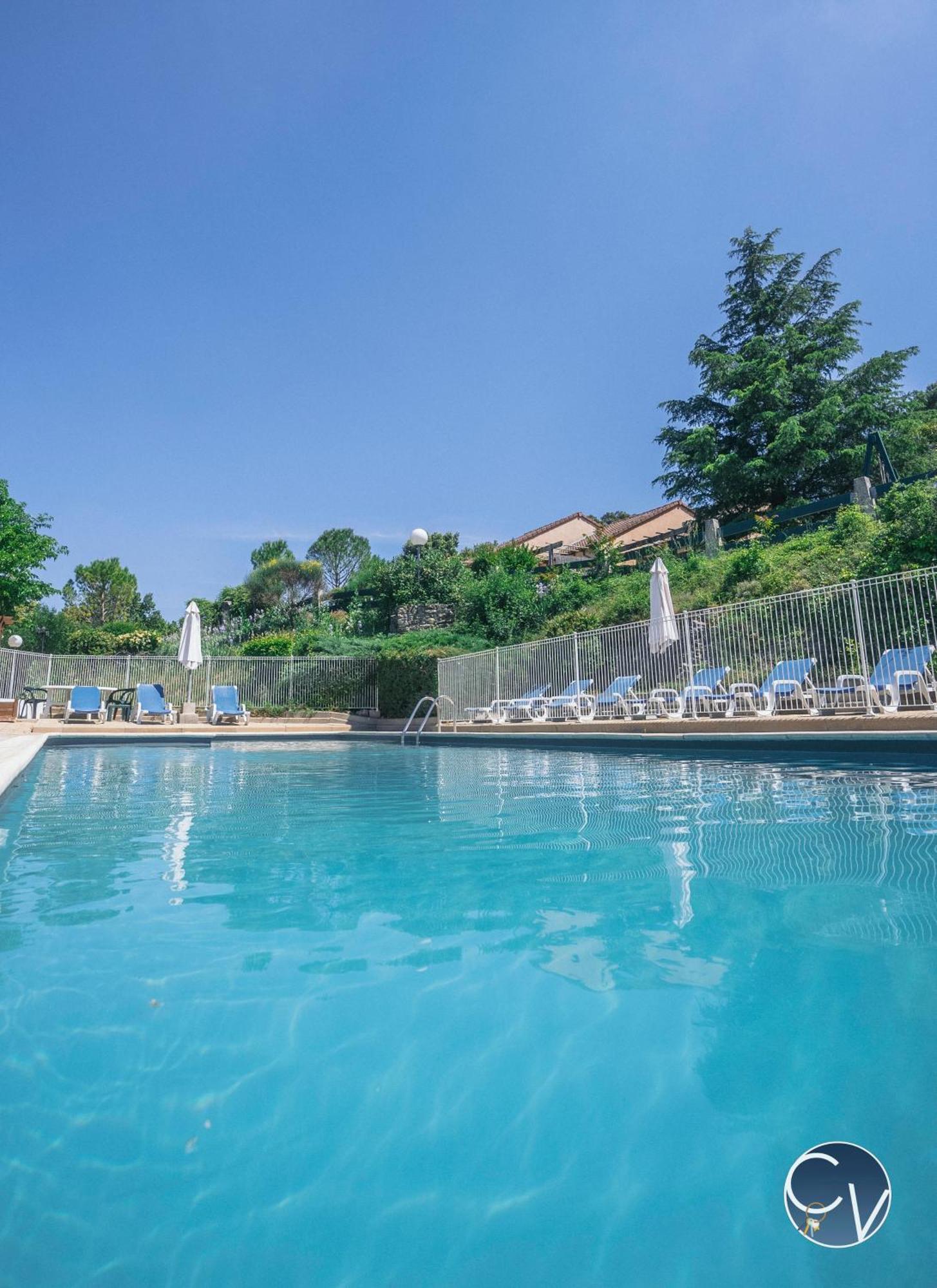 St-Germain - Les Terrasses De L'Ardeche - Piscine Apartment Салава Екстериор снимка